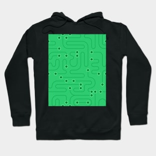 Green Circuitry Hoodie